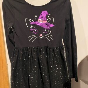 Jumping Beans Black and Purple Cat Witch Costume
